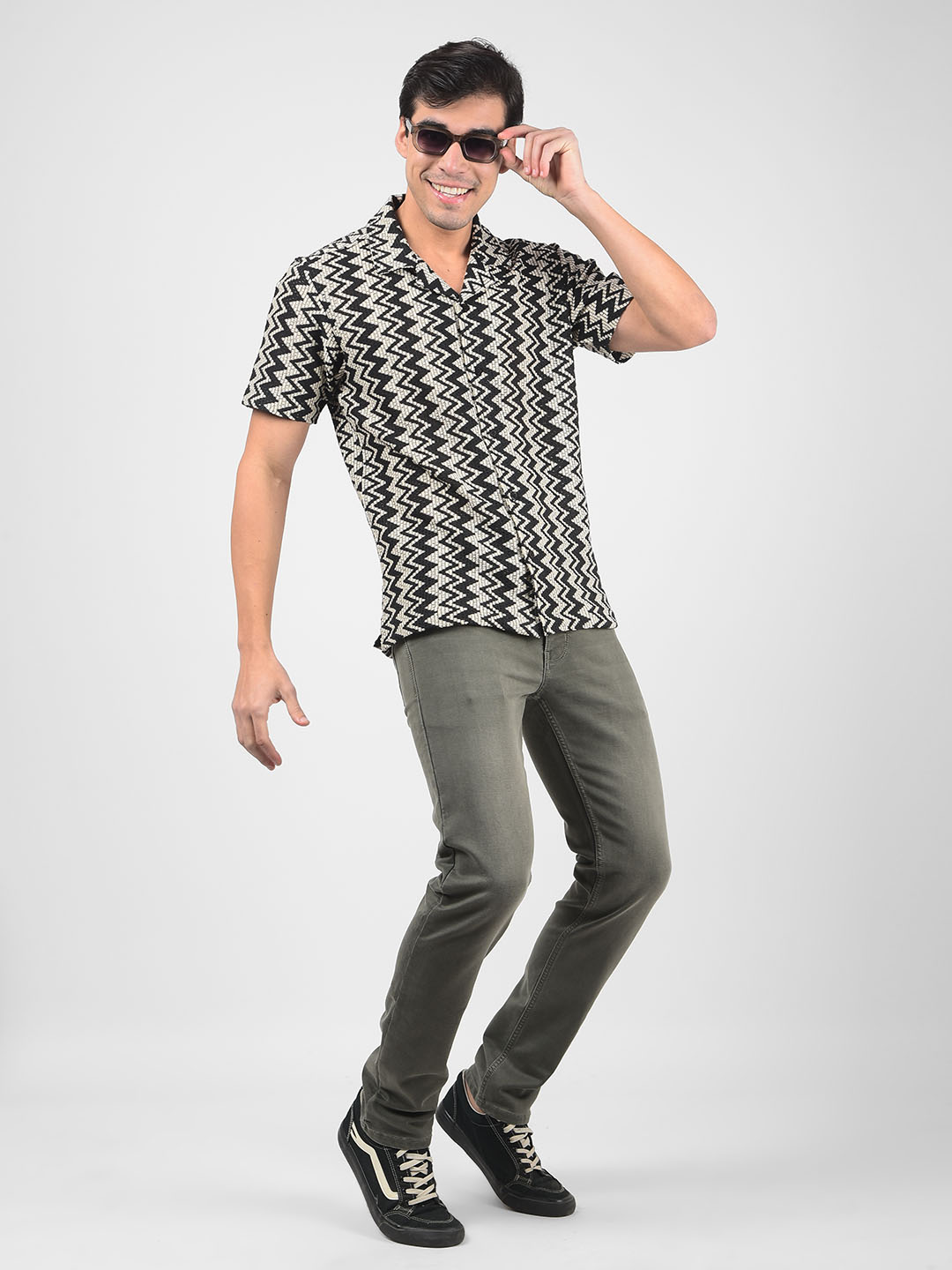 Numero Uno Men Solid Grey Jeans